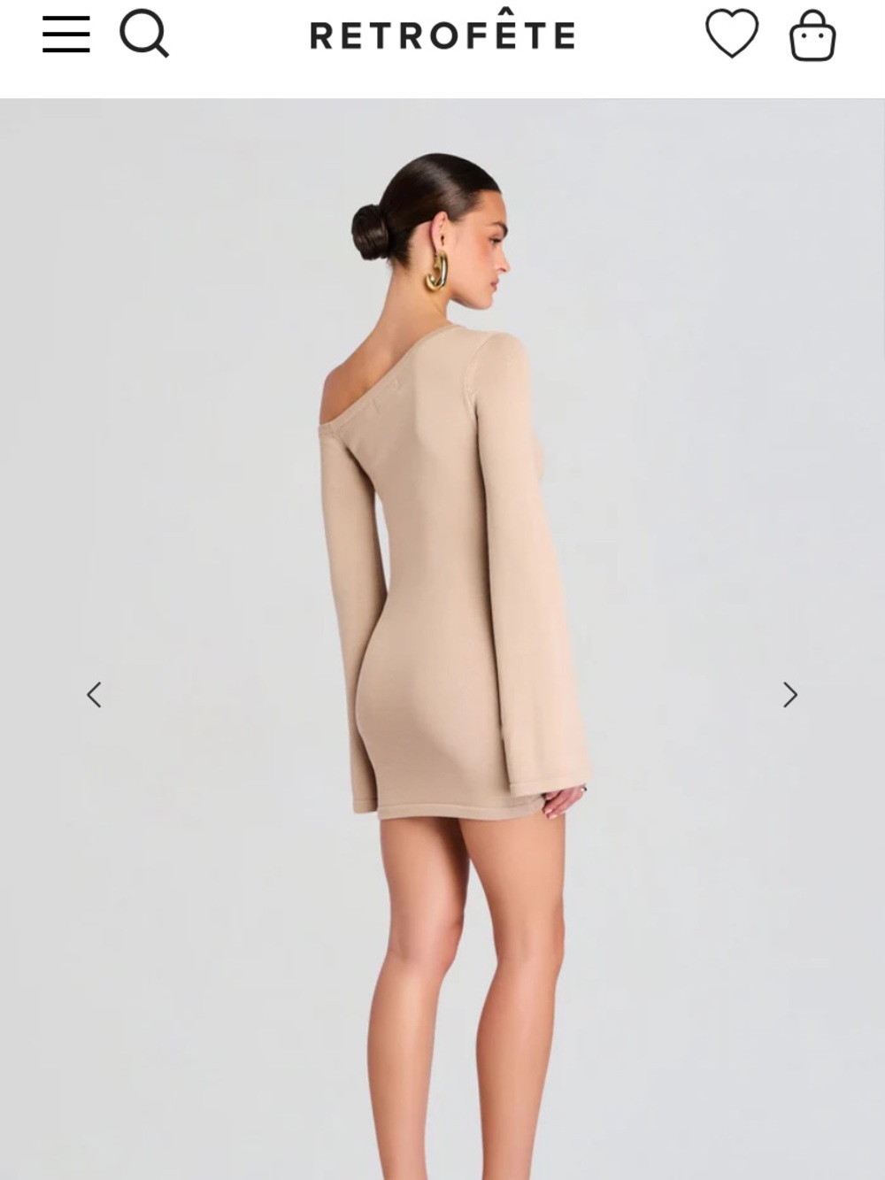 Seroya Koa Knit Mini Dress - Picture 2 of 4
